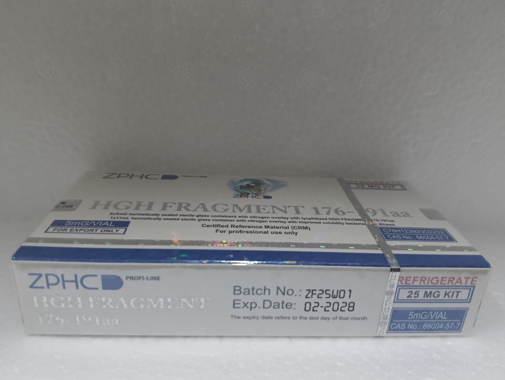 HGH FRAGMENT 176-191aa (25MG)
