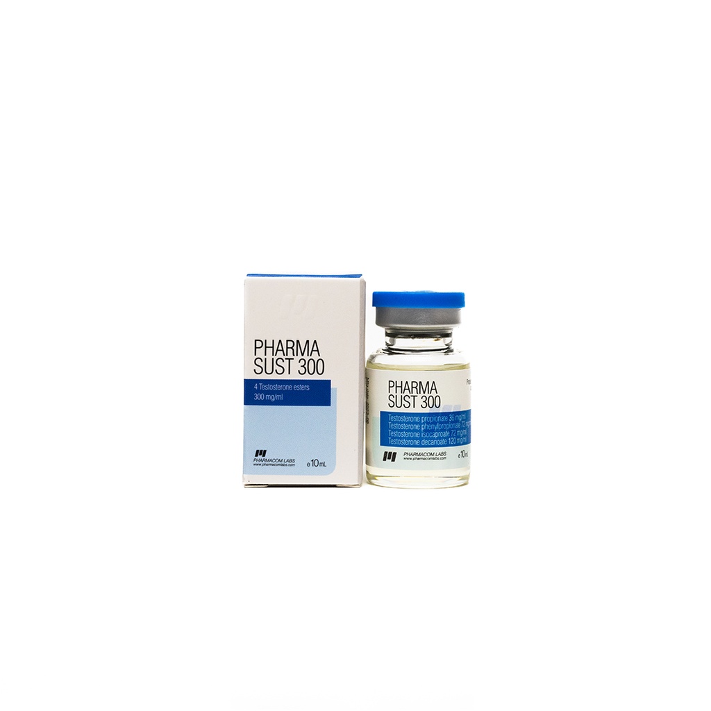 [001030010] PHARMA SUST 300  - Testosterone Blend - 300 MG/ML - 10 ML VIAL - Pharmacom LABS