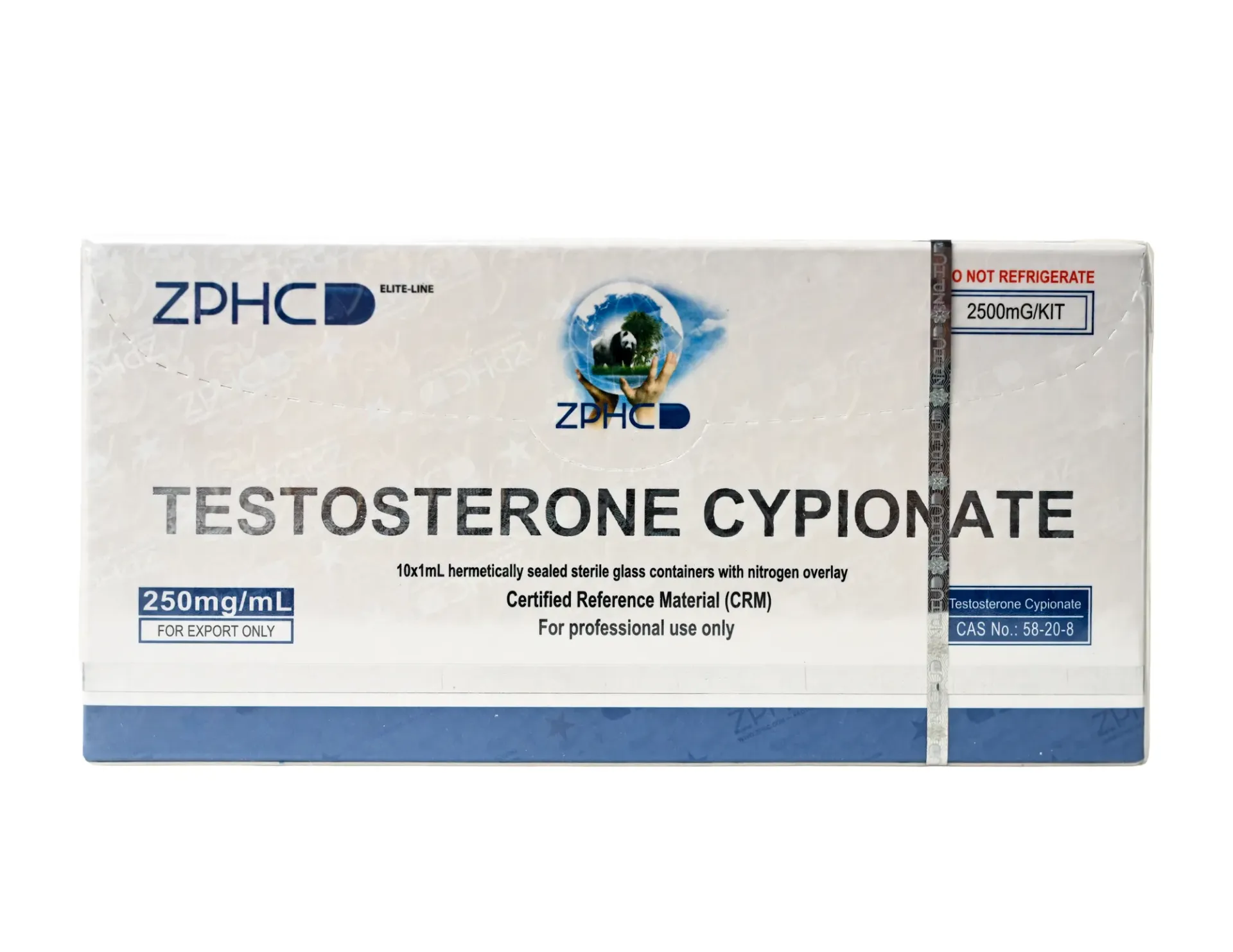 [002010021] Testosterone Cypionate  - 250 MG/ML - 10 X 1 ML AMPULE - ZPHC PHARMA