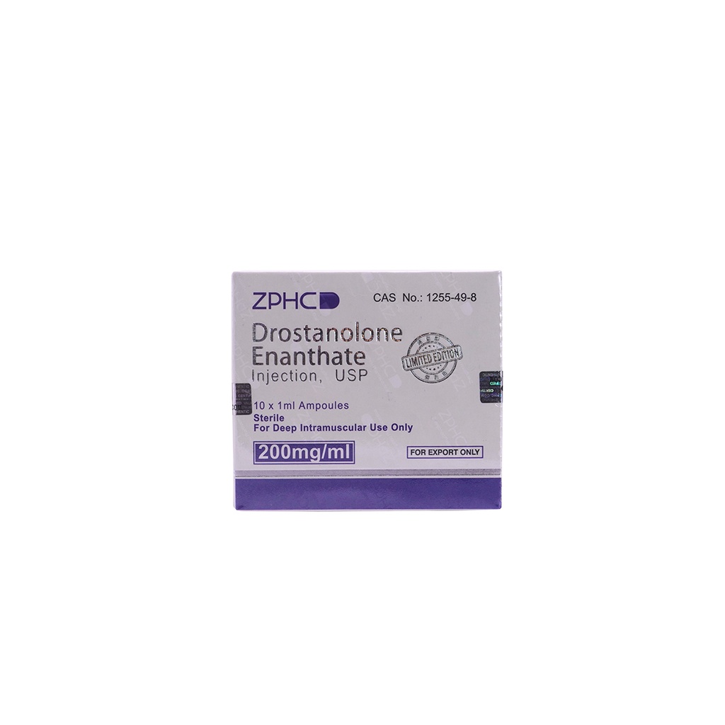 [002010032] Drostanolone enanthate  - 200 MG/ML - 10 X 1 ML AMPULE - ZPHC PHARMA