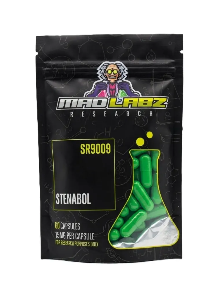 [011140004] STENABOL  - SR9009 CAPS - 15 MG / pill - 60 CAPSULES PACKET - MADLABZ RESEARCH