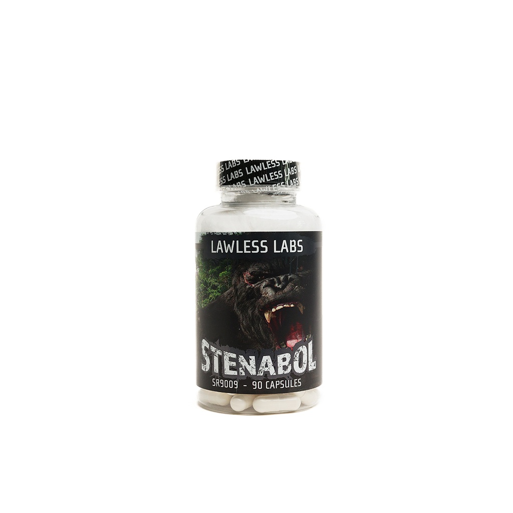 [015140008] STENABOL  - SR9009 CAPS - 10 MG / pill  - 90 CAPSULES Bottle - LAWLESS LABS