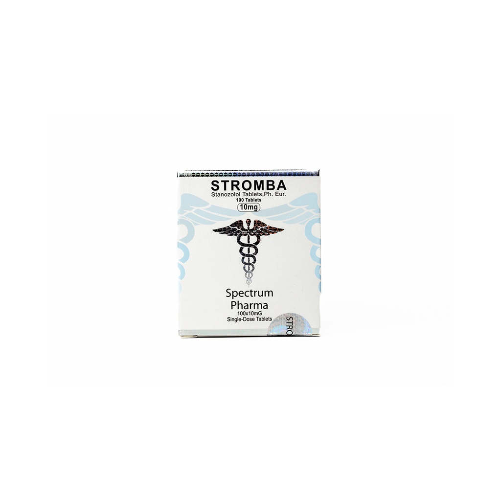[004140048] STROMBA  - Stanozolol  - 10 MG / pill  - 100 Tablets Blisters Box  - Spectrum PHARMA