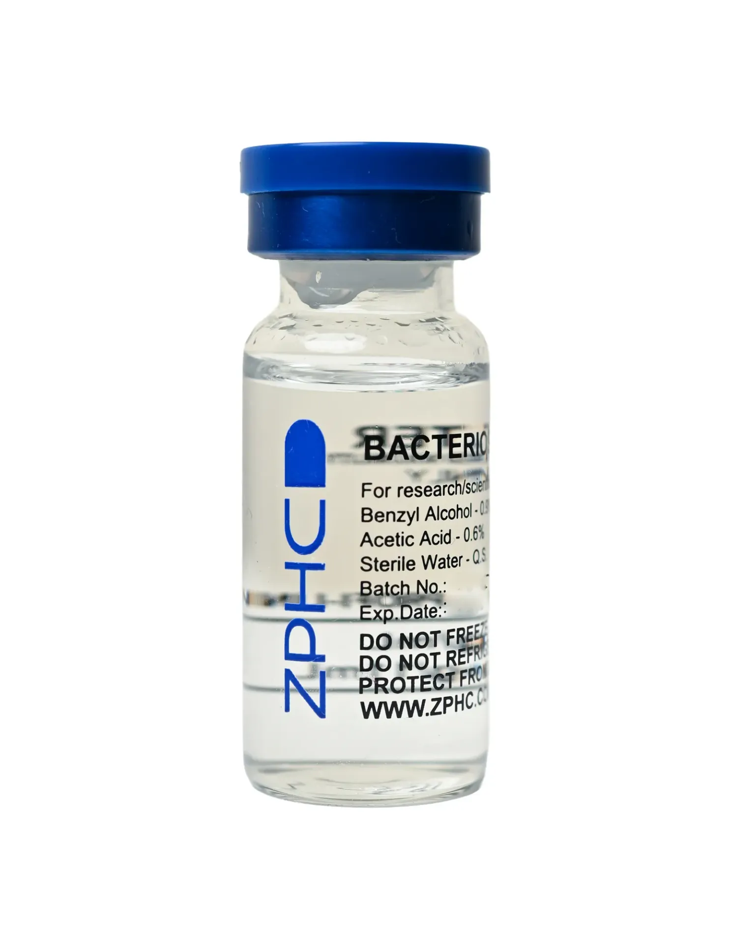 [002070100] Bacteriostatic Water FOR Fragment - Sterile with 0.9% Benzyl Alcohol and 0.6% Acetic Acid - 0.9% & 0.6% / VIAL - 11 ML VIAL - ZPHC PHARMA