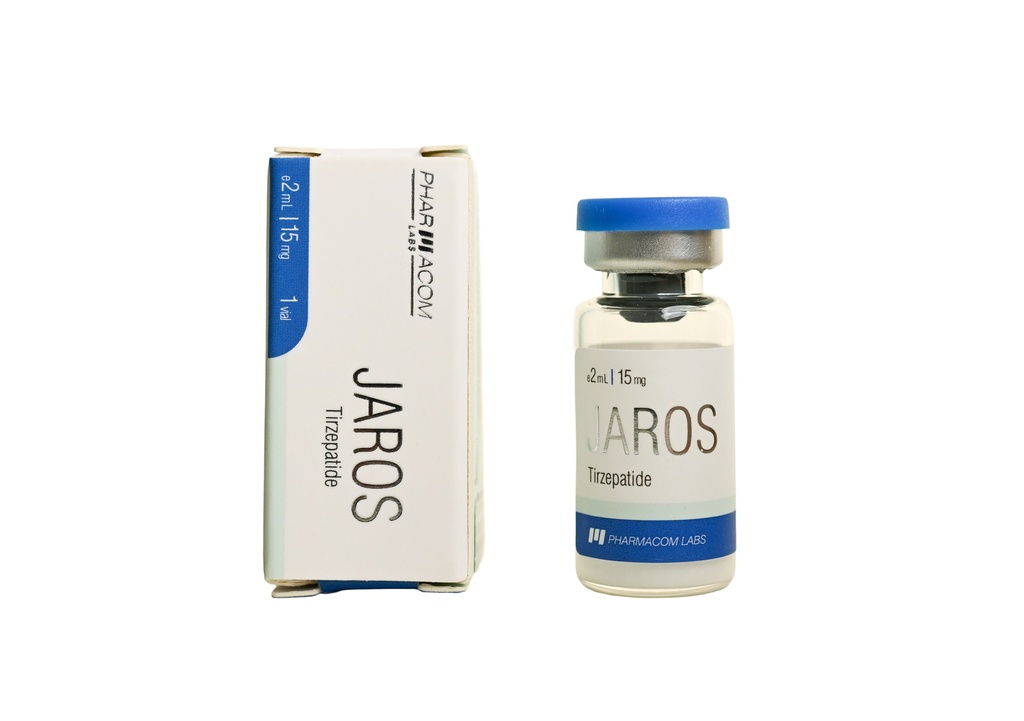 [001090090] JAROS - Tirzapatide - 15 MG / VIAL - 2 ML VIAL - Pharmacom LABS